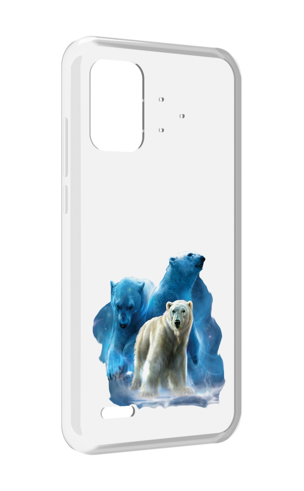 

Чехол MyPads полярный медведь для UMIDIGI Bison Pro, Прозрачный, Tocco