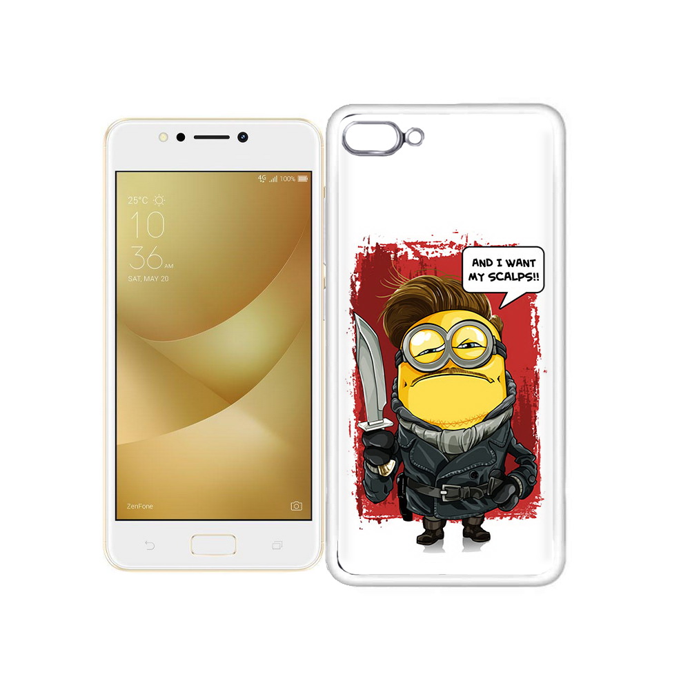 

Чехол MyPads Tocco для Asus ZenFone 4 Max миньон убийца, Прозрачный, Tocco