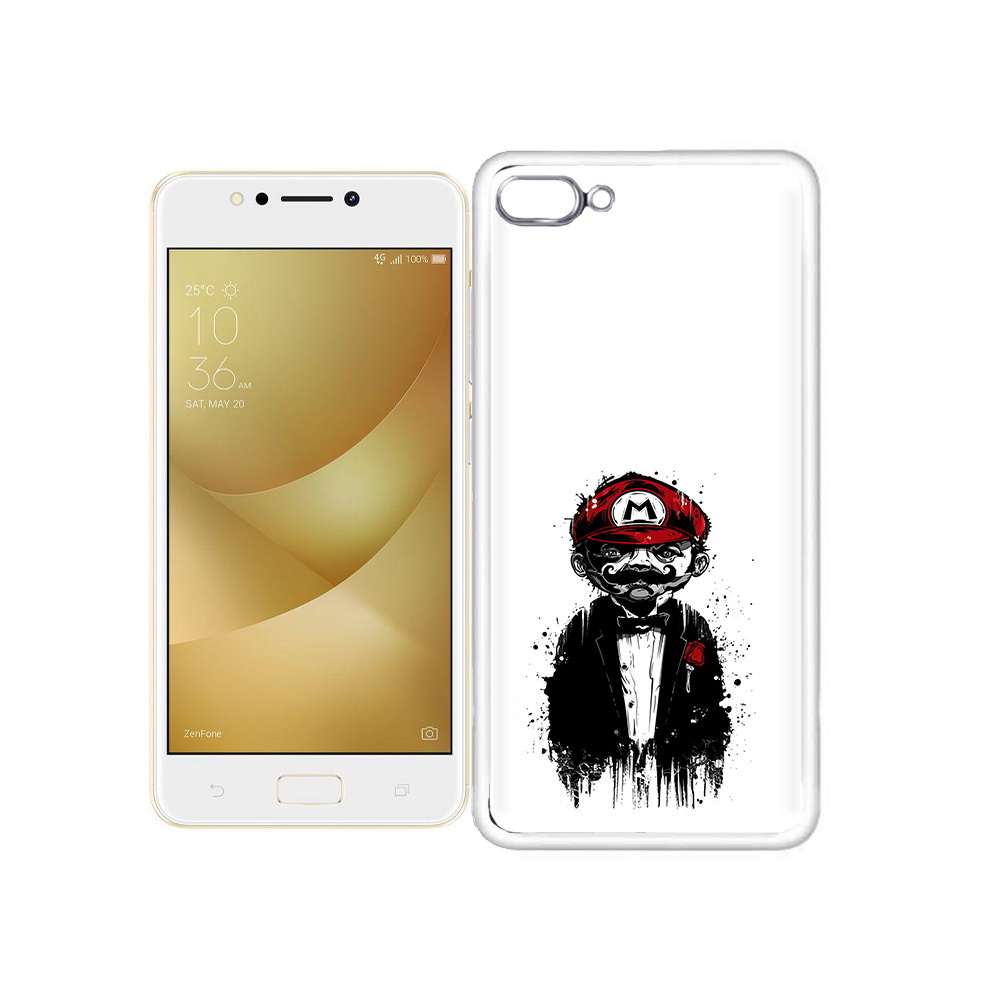 

Чехол MyPads Tocco для Asus ZenFone 4 Max марио, Прозрачный, Tocco