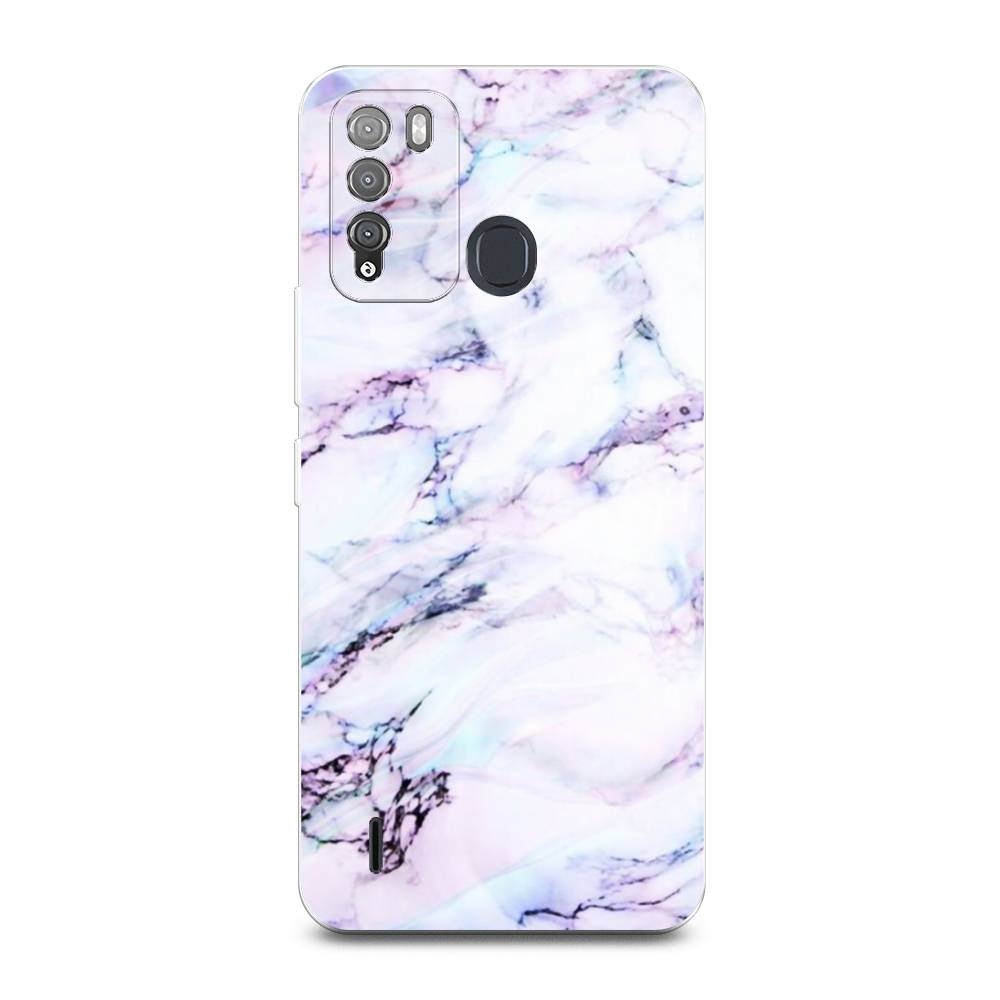 

Чехол для Itel Vision 1 Pro "Радужный мрамор", Серый;фиолетовый, 3200350-3