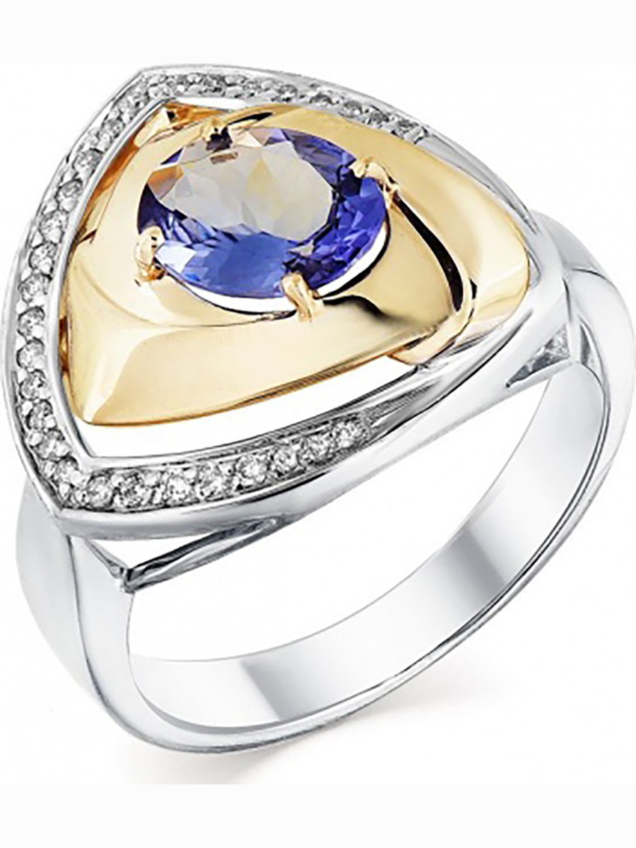 

Кольцо из золота р.  Master Brilliant 1-507933-00-31, танзанит\бриллиант, 1-507933-00-31