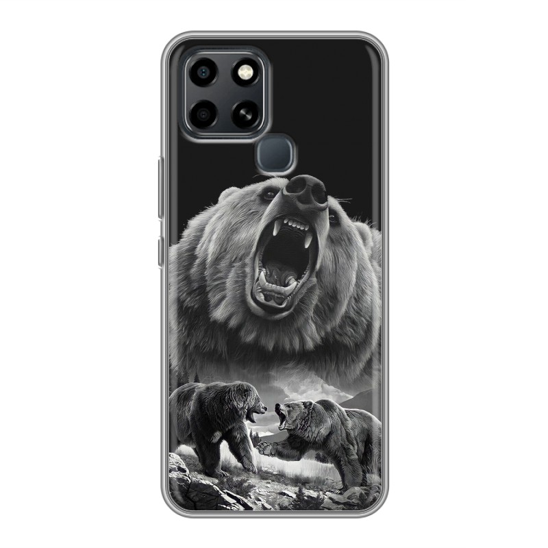 

Чехол для Infinix Smart 6 с рисунком и защитой камеры, 81691