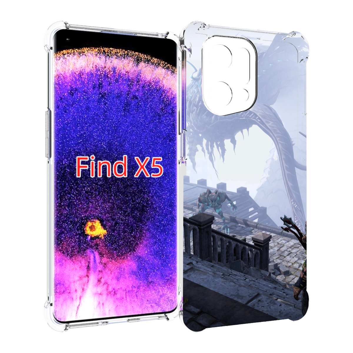 

Чехол MyPads Divinity Original Sin II для Oppo Find X5, Прозрачный, Tocco