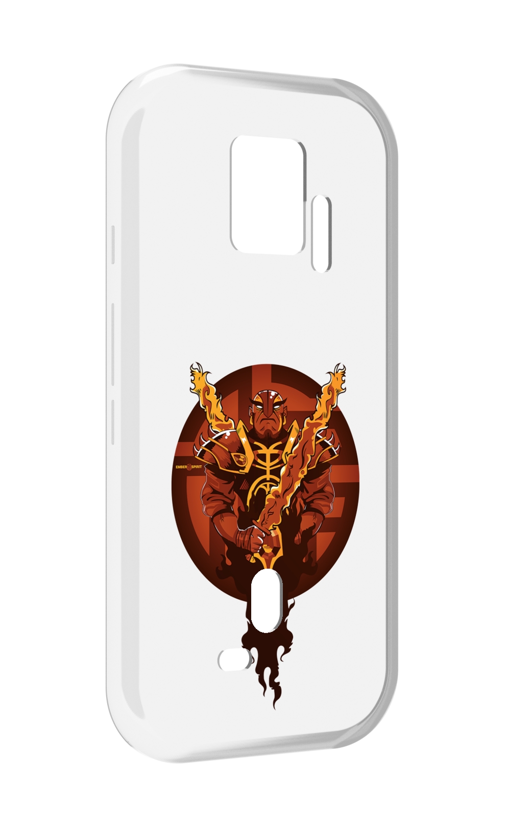 

Чехол MyPads ember spirit для ZTE Nubia Red Magic 7S Pro, Прозрачный, Tocco