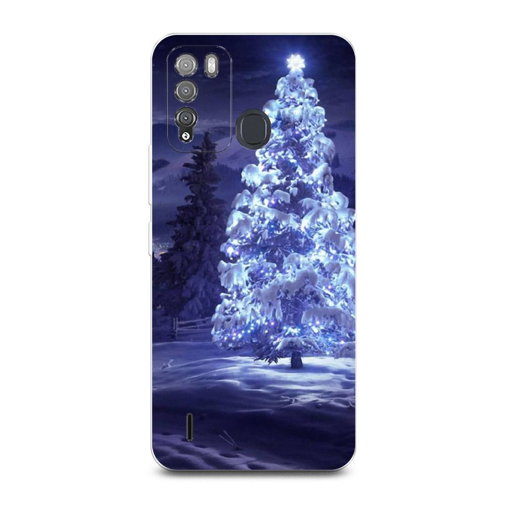 

Чехол для Itel Vision 1 Pro "Зима 4", Синий;черный;белый, 3200350-2