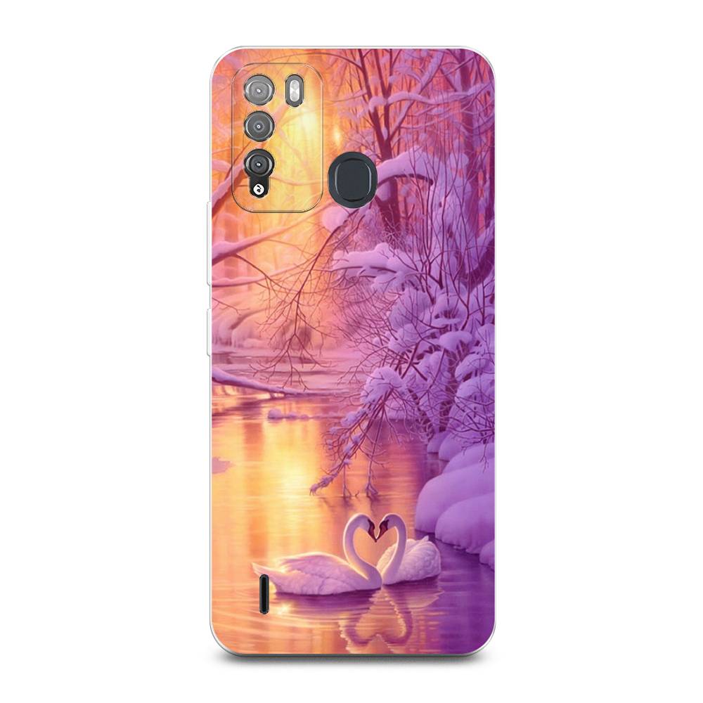 

Чехол для Itel Vision 1 Pro "Зима 1", Фиолетовый;желтый, 3200350-2