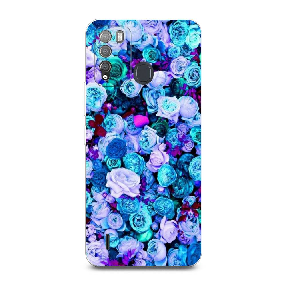 

Чехол для Itel Vision 1 Pro "Цветочный ковер", Фиолетовый, 3200350-2