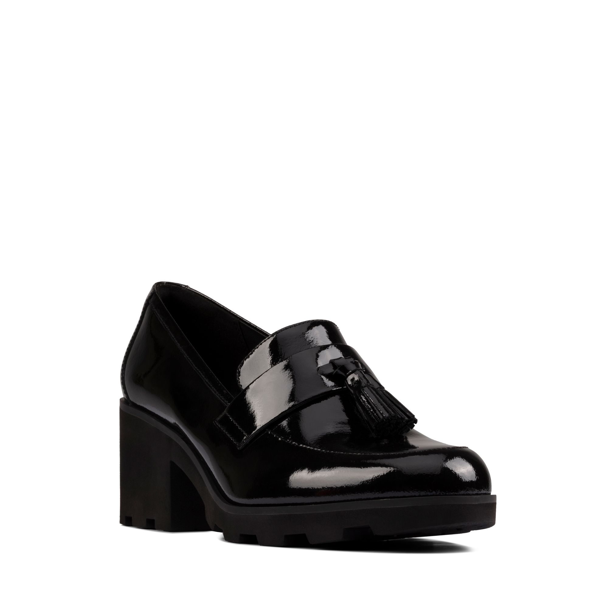 

Лоферы женские Clarks Rene Loafer 26151673 черные 39 EU, Rene Loafer 26151673