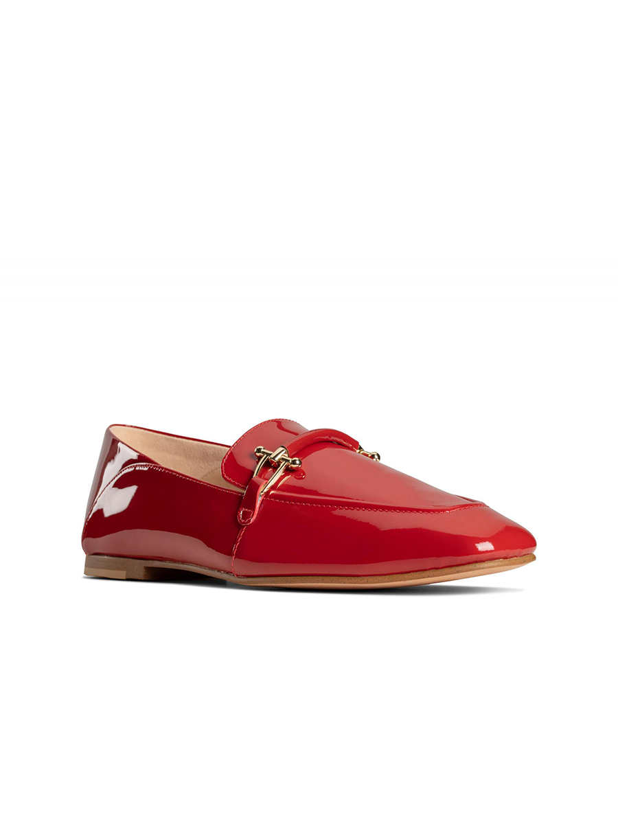 

Лоферы женские Clarks Pure2 Loafer красные 38 EU, Pure2 Loafer