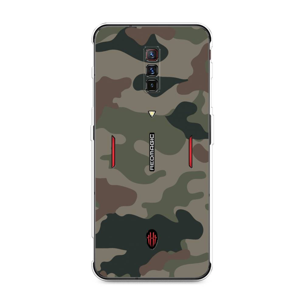 

Чехол Awog на ZTE Nubia Red Magic 6 / ЗТЕ Нубиа Ред Мэджик 6 "Камуфляж 1", 135150-5