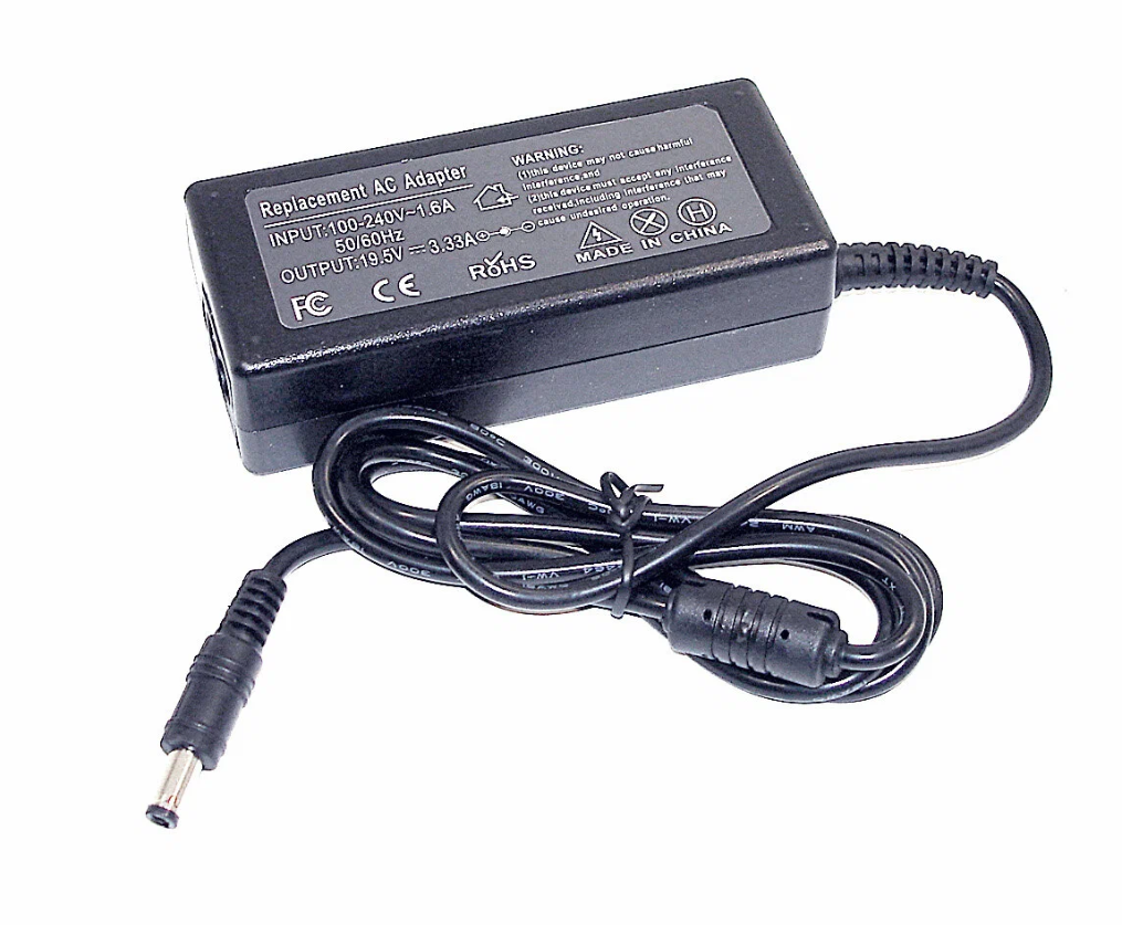 

Блок питания для монитора и телевизора LCD 19.5V 3.33A 65W (5.5x2.5mm)