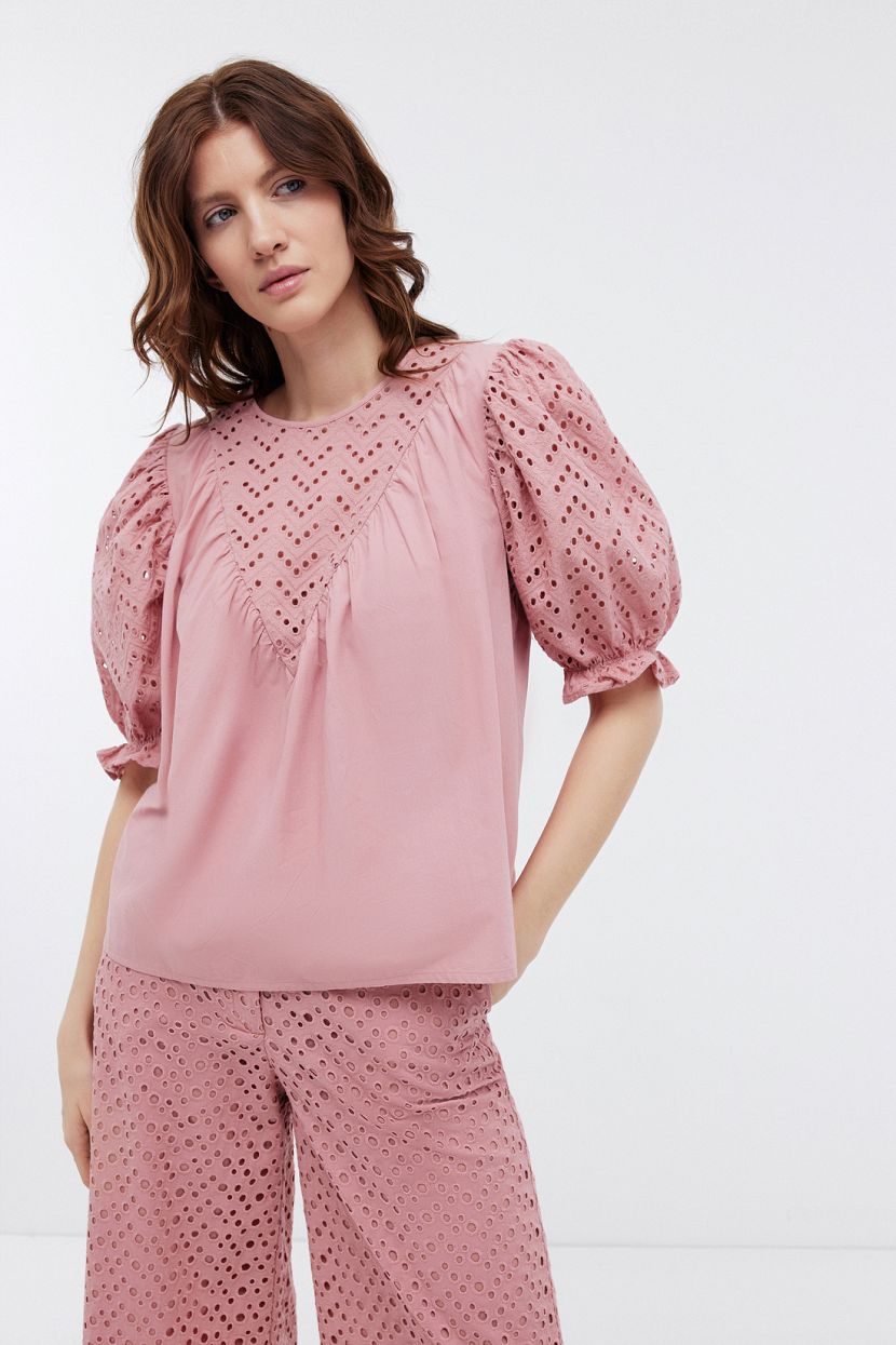Блуза женская Baon B1924012 розовая S