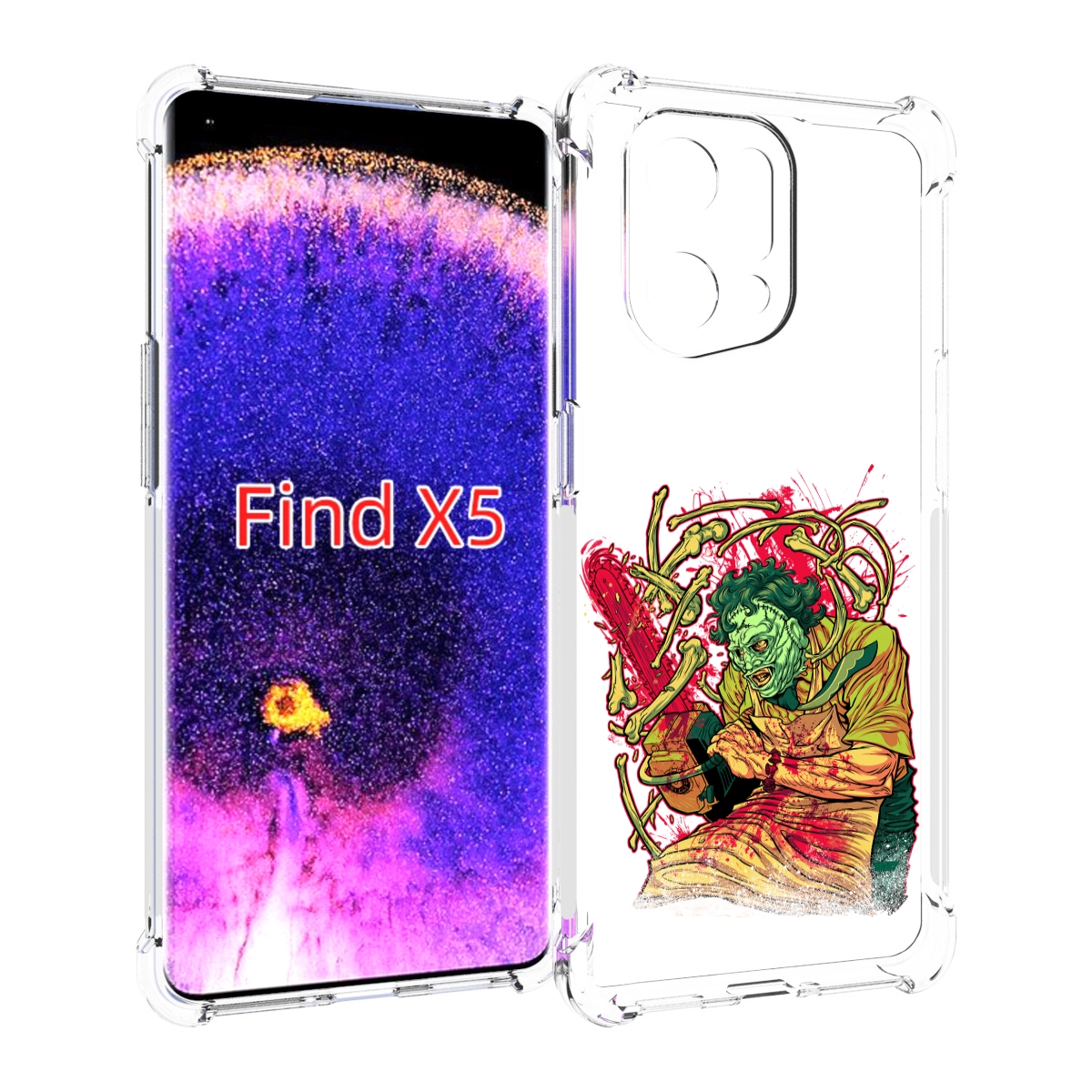

Чехол MyPads яркий мясник для Oppo Find X5, Прозрачный, Tocco