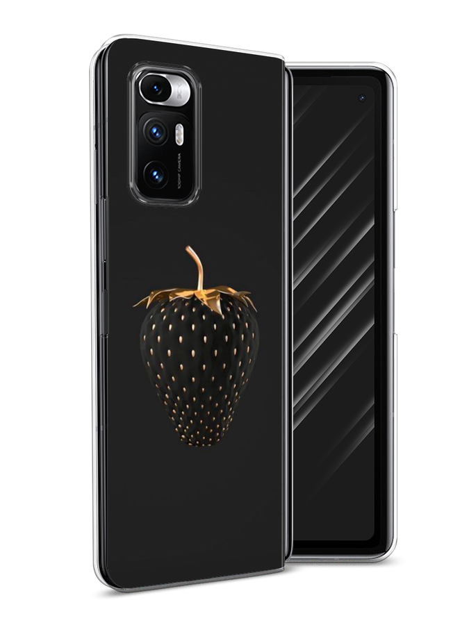 

Чехол Awog на Xiaomi Mi Mix Fold "Черно-золотая клубника", Разноцветный, 314250-10