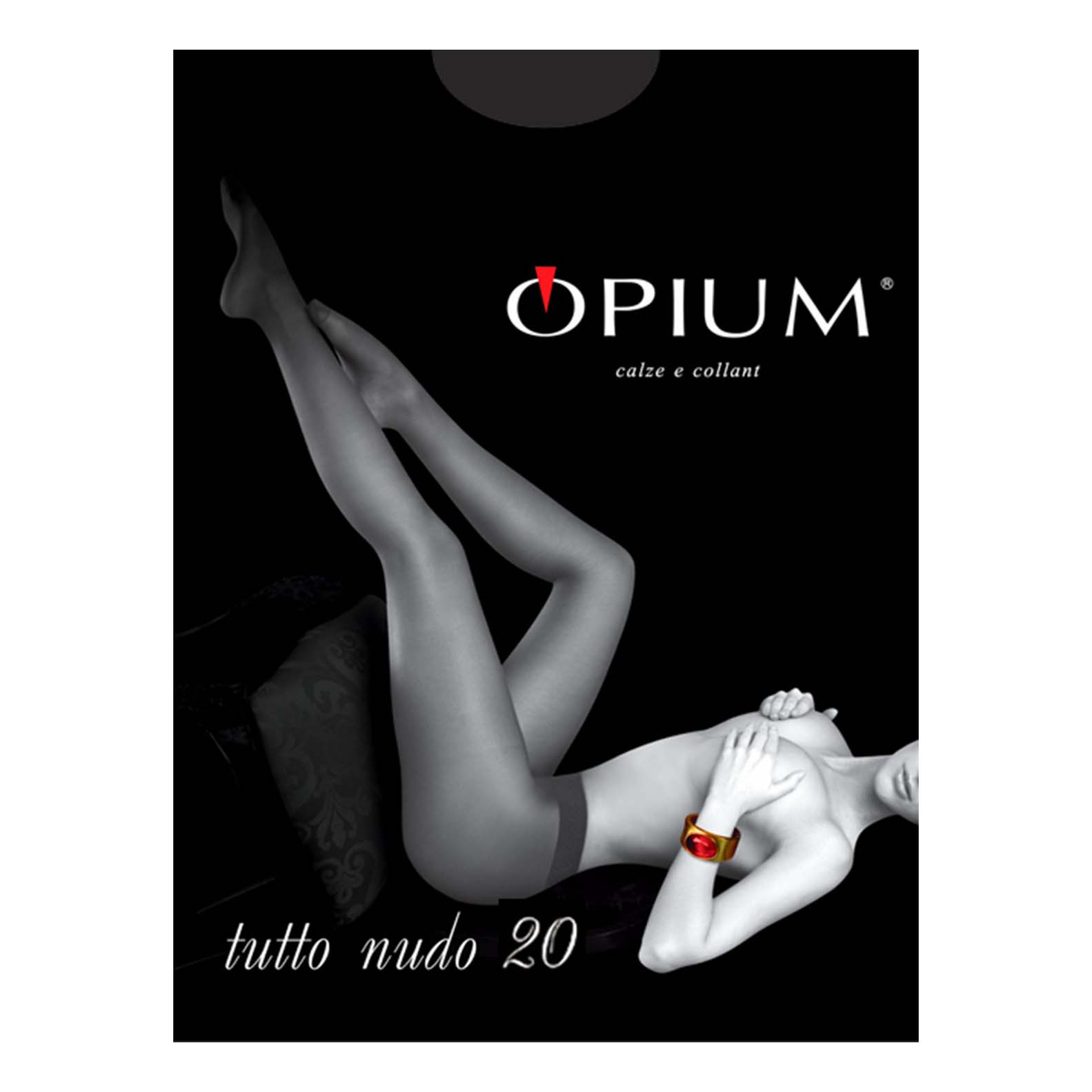 

Колготки женские Opium черные 2, Черный