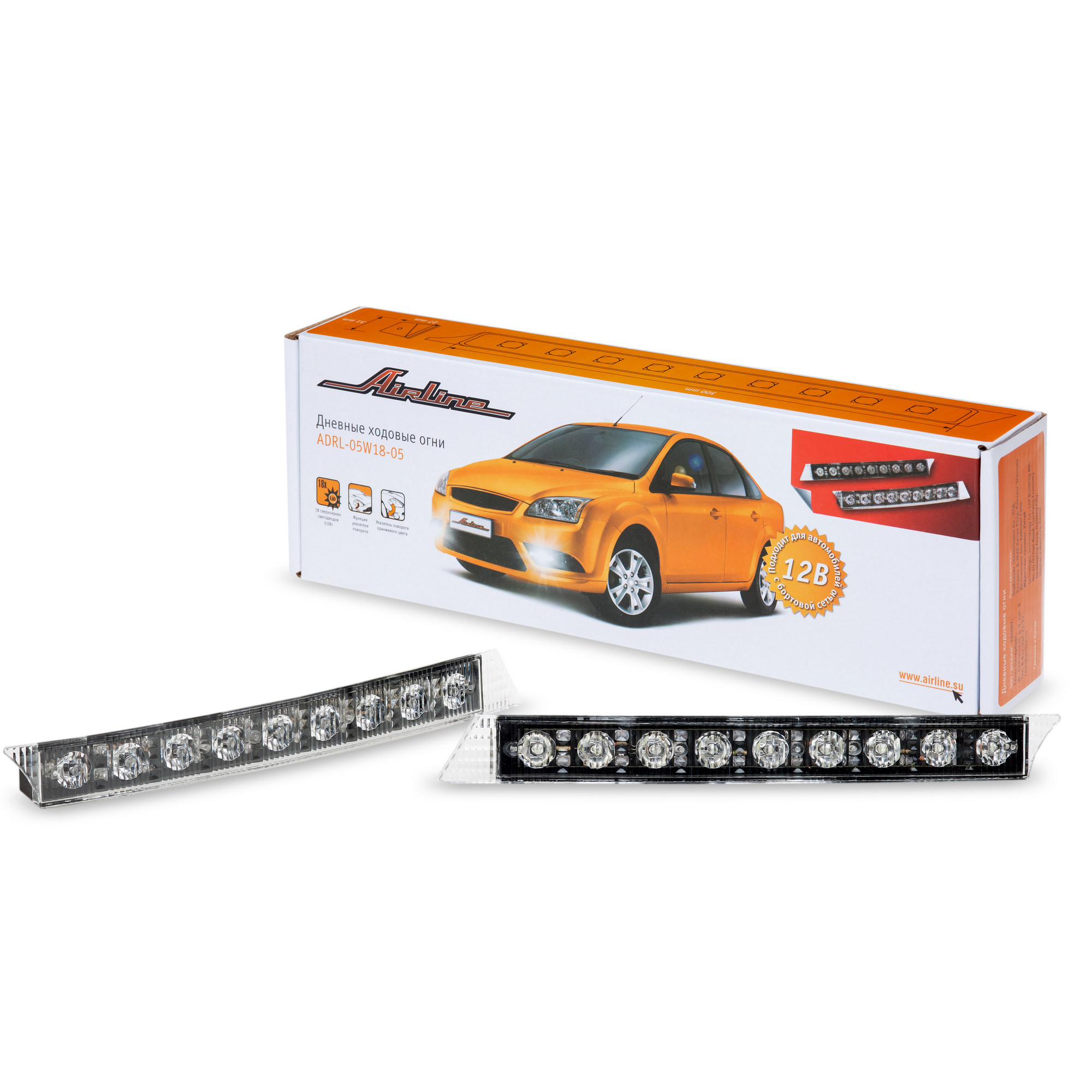

Ходовые огни 0,5Вт*18LED AIRLINE ADRL-05W18-05