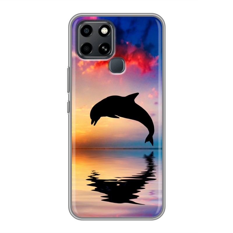 

Чехол для Infinix Smart 6 с рисунком и защитой камеры, 81691