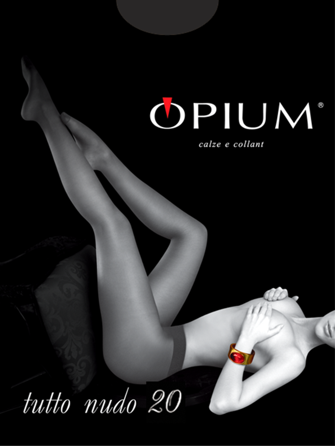 

Колготки женские Opium черные 3, Черный