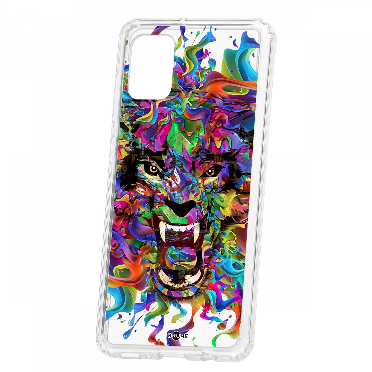 фото Чехол-накладка samsung galaxy a31 kruche print colored beast кruче