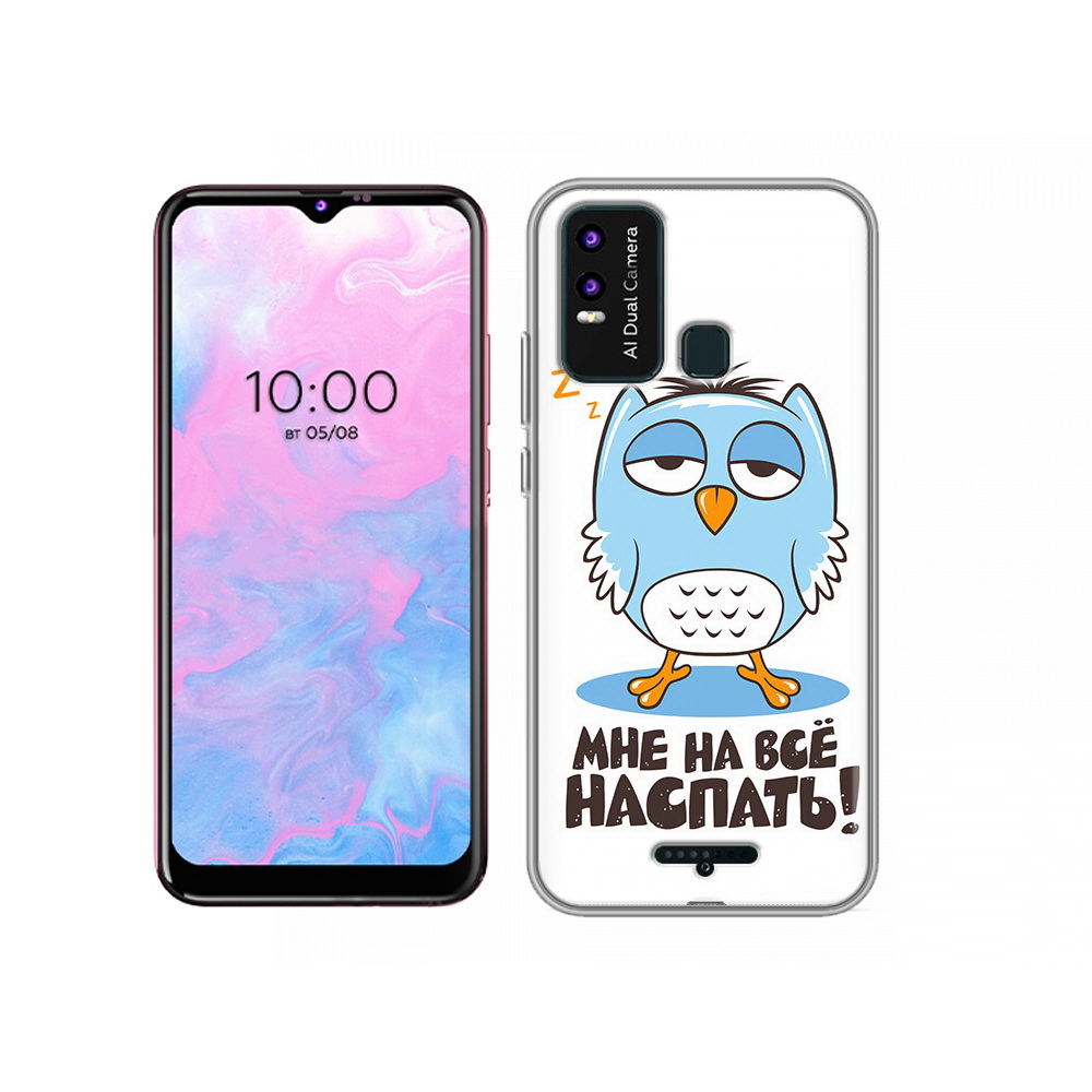 

Чехол MyPads Tocco для BQ 6630L Мне на все наспать, Прозрачный, Tocco