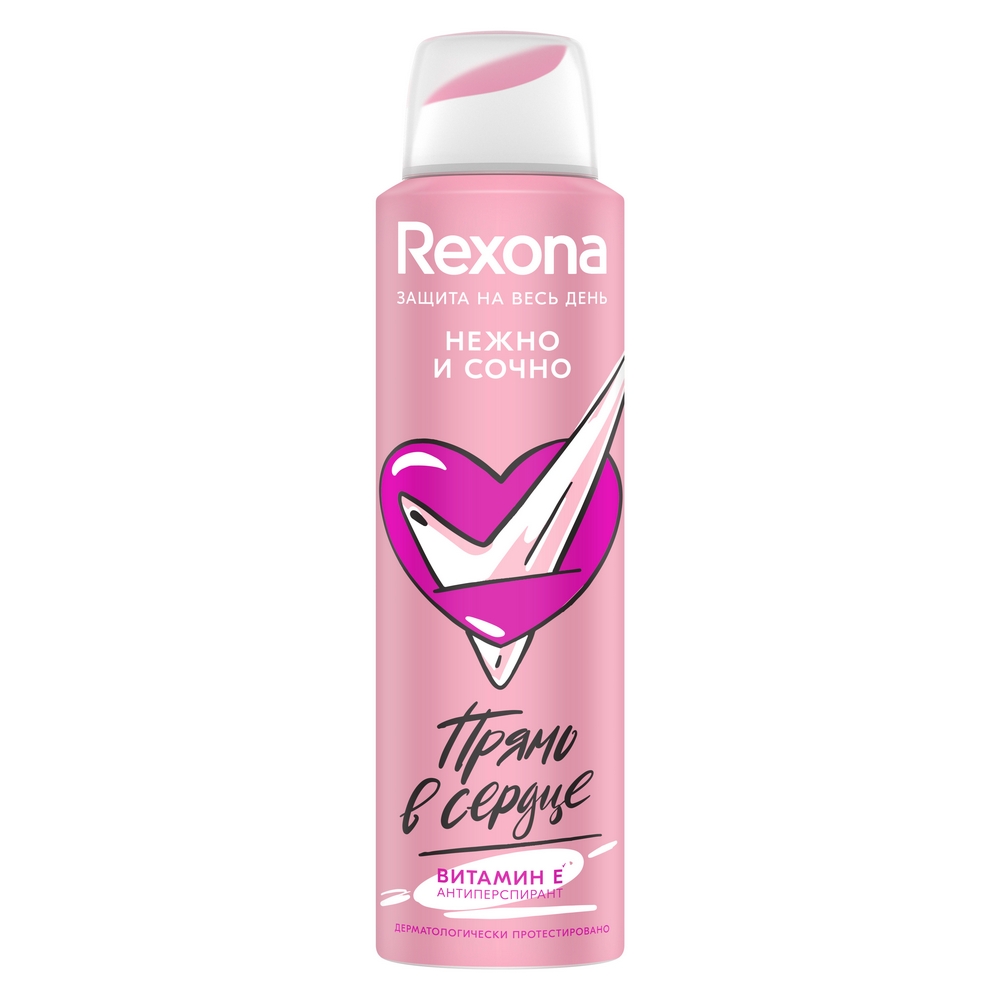 фото Антиперспирант rexona аэрозоль нежно и сочно 150 мл