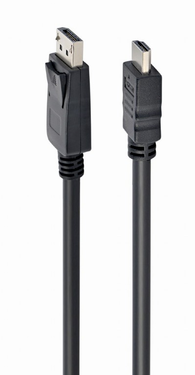 

Кабель Cablexpert DisplayPort - HDMI 20М-19М 3 метра (CC-DP-HDMI-3M)