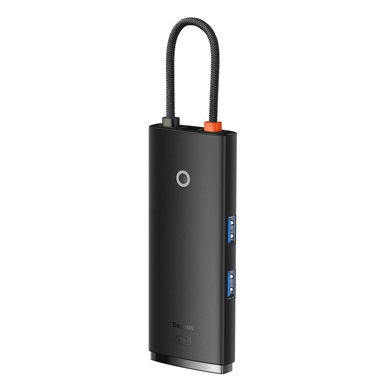 

Хаб USB Baseus Lite Series Black WKQX050101