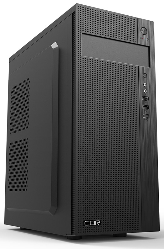 

Корпус компьютерный BRAND CBR PCC-ATX-E185-WPSU (937769) черный, CBR PCC-ATX-E185-WPSU