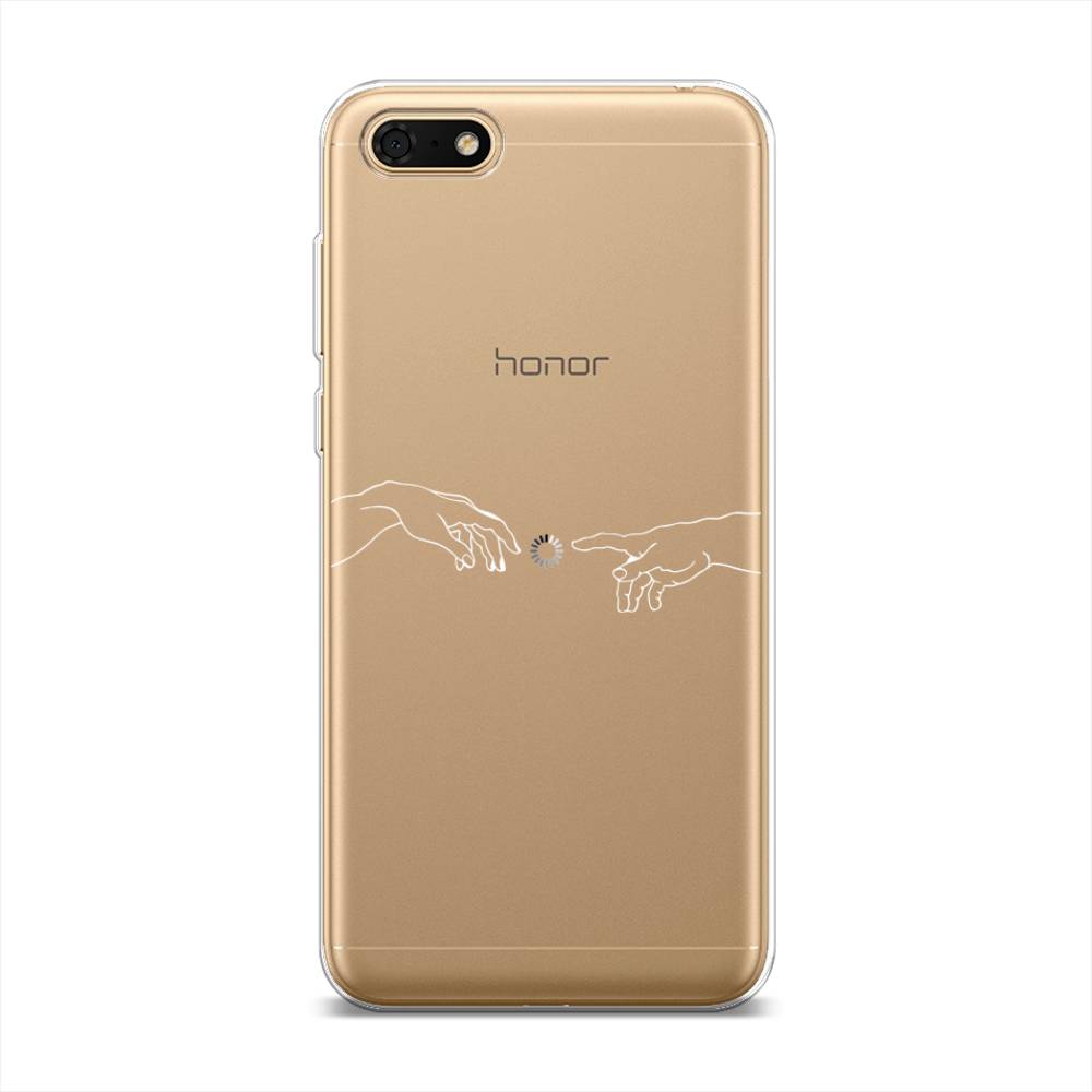 

Чехол Awog на Huawei Y5 Prime 2018 "Загрузка творения", Белый;серый;прозрачный, 66350-10