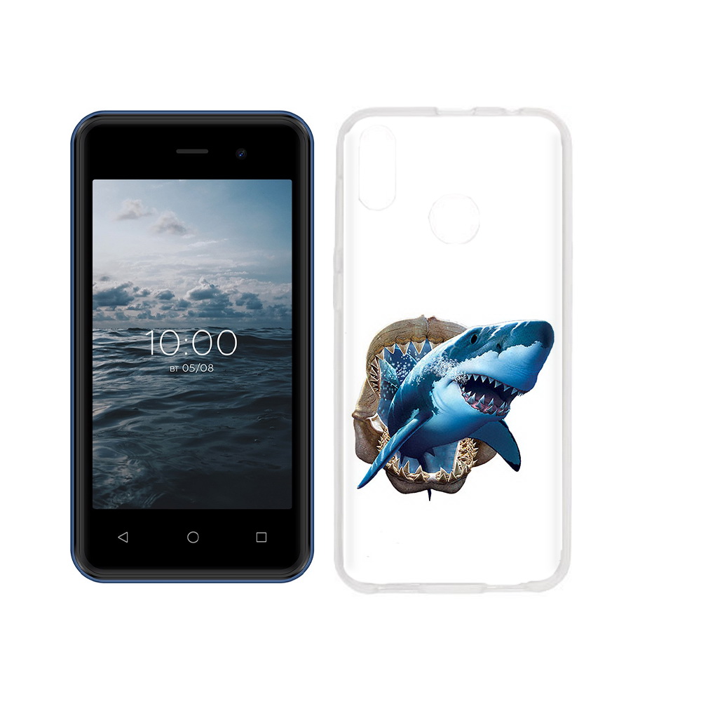 

Чехол MyPads Tocco для BQ 4030G Nice Mini челюсти, Прозрачный, Tocco