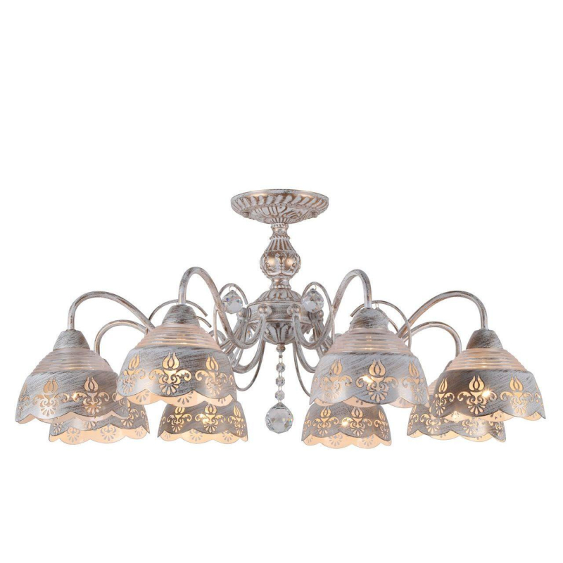 

Потолочная люстра Arte Lamp Sicilia A9106PL-8WG, Sicilia