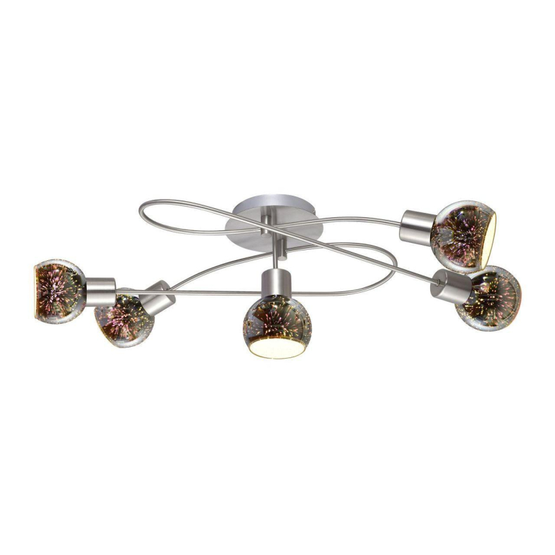 

Потолочная люстра Arte Lamp Illusione A6125PL-5SS, Illusione