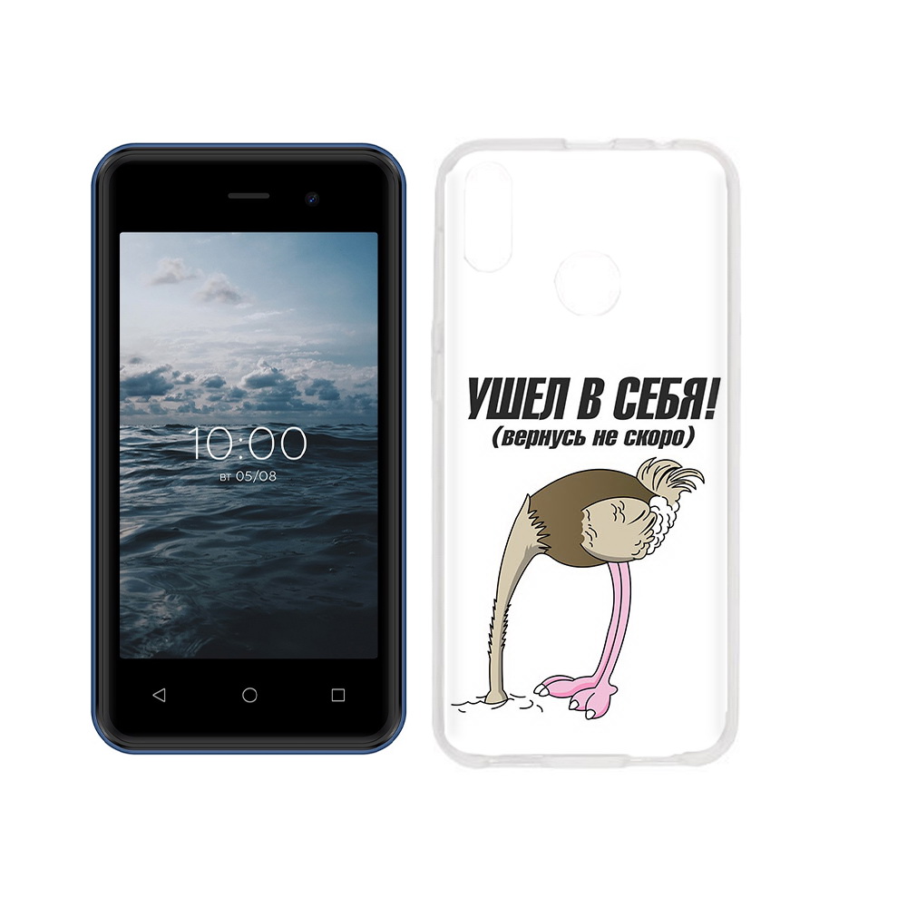 

Чехол MyPads Tocco для BQ 4030G Nice Mini ушел в себя, Прозрачный, Tocco