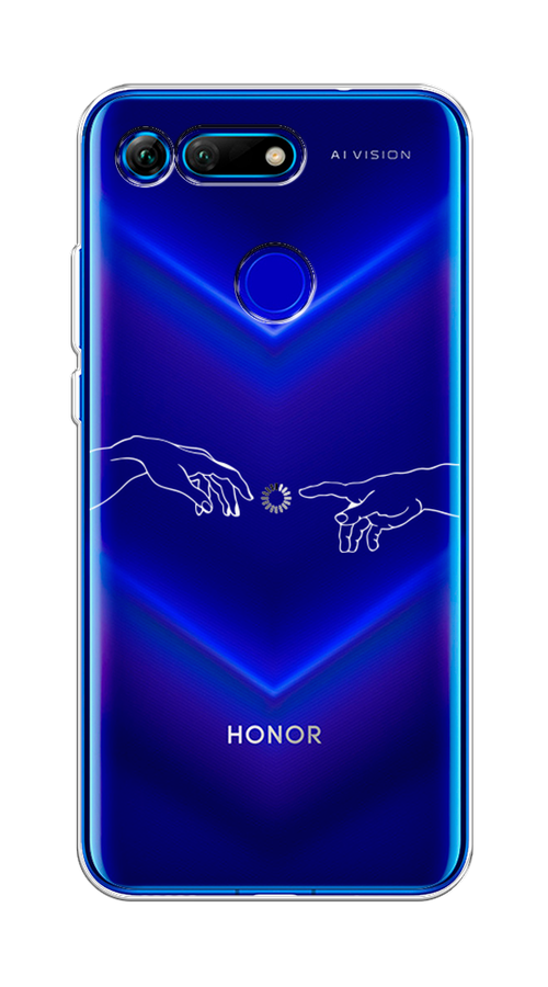 

Чехол Awog на Honor V20 (View 20) "Загрузка творения", Белый;серый;прозрачный, 67350-10