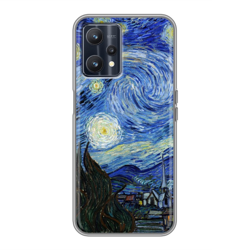 

Чехол для Realme 9 5G с рисунком и защитой камеры, 81224