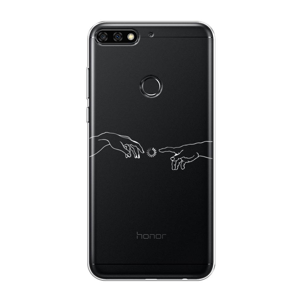 

Чехол Awog на Honor 7C Pro "Загрузка творения", Белый;серый;прозрачный, 65550-10