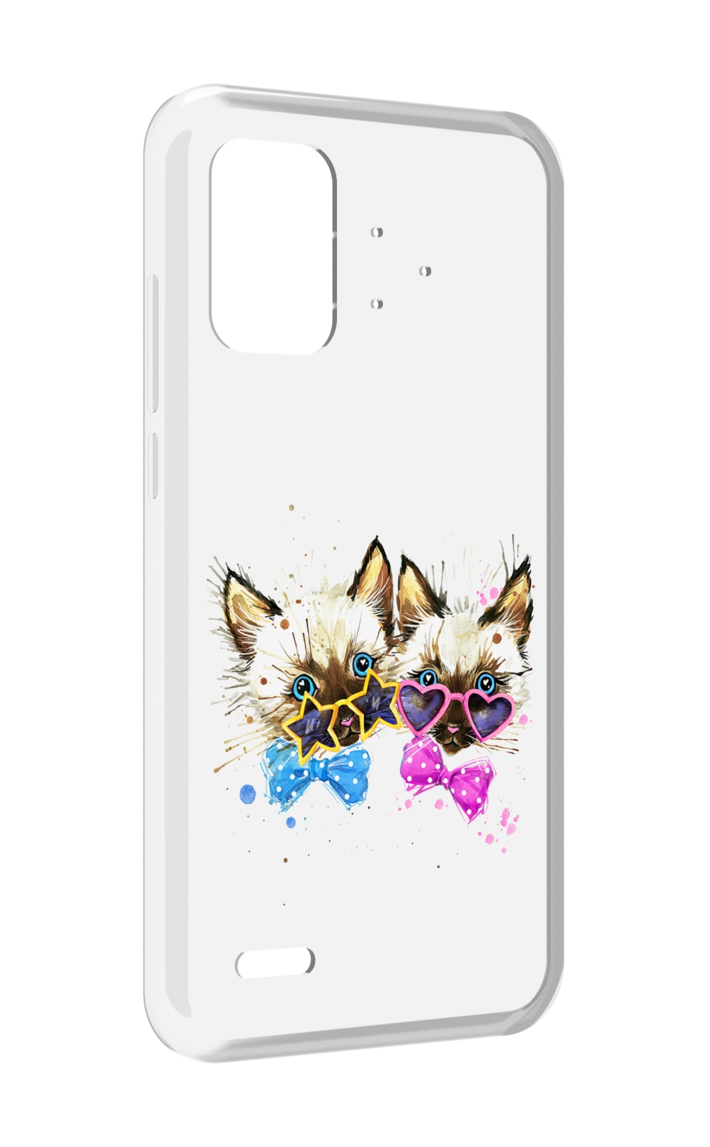 

Чехол MyPads милые котята для UMIDIGI Bison Pro, Прозрачный, Tocco