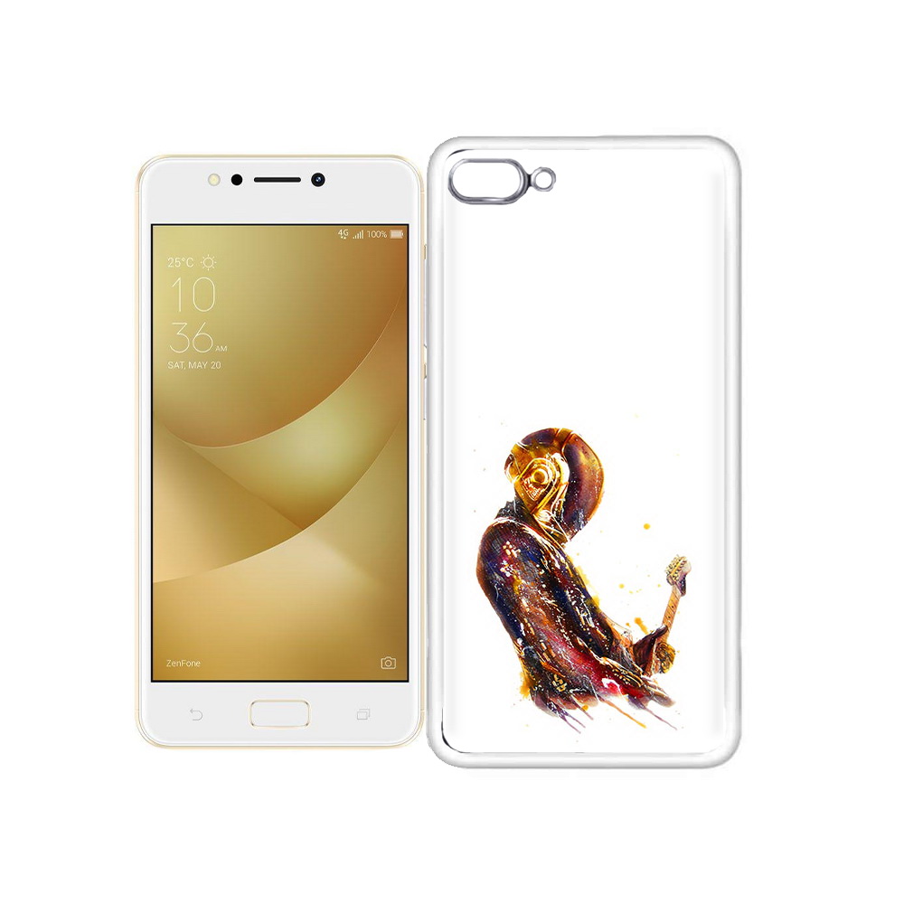 

Чехол MyPads Tocco для Asus ZenFone 4 Max космо-музыкант, Прозрачный, Tocco