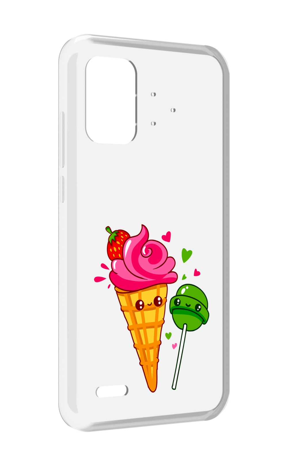 

Чехол MyPads Вкусняшки для UMIDIGI Bison Pro, Прозрачный, Tocco