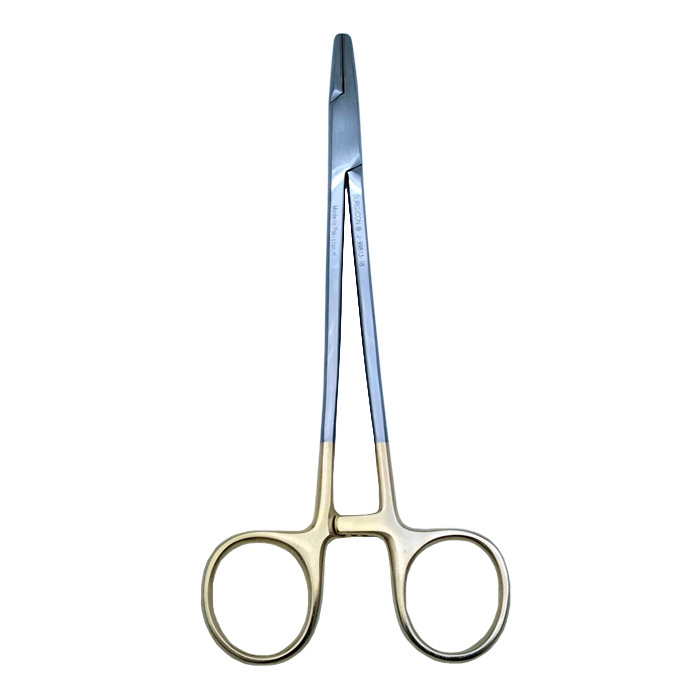 

Иглодержатель общехирургический Surgicon, с твердосплавными пластинами