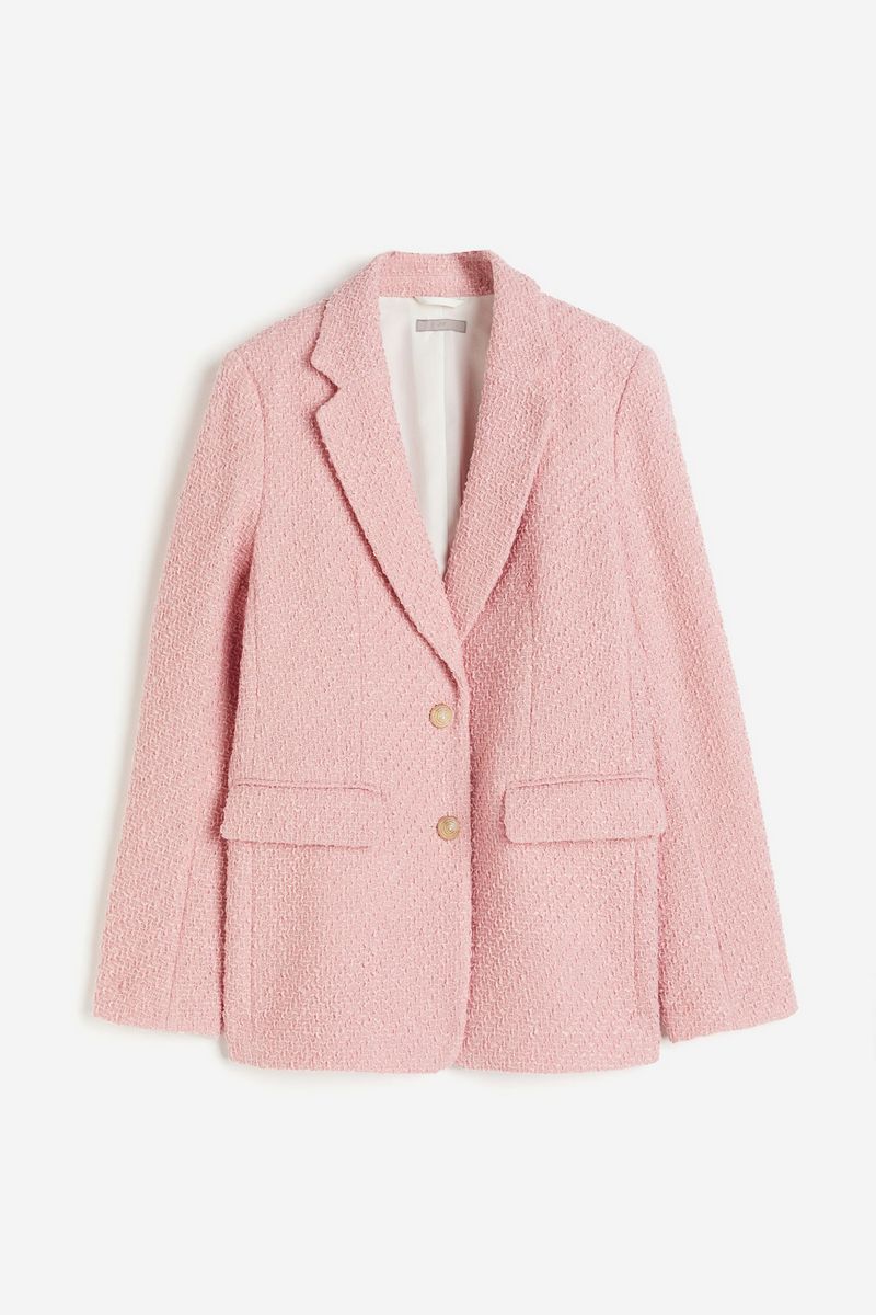 

Пиджак женский H&M 1215818 розовый S, 1215818