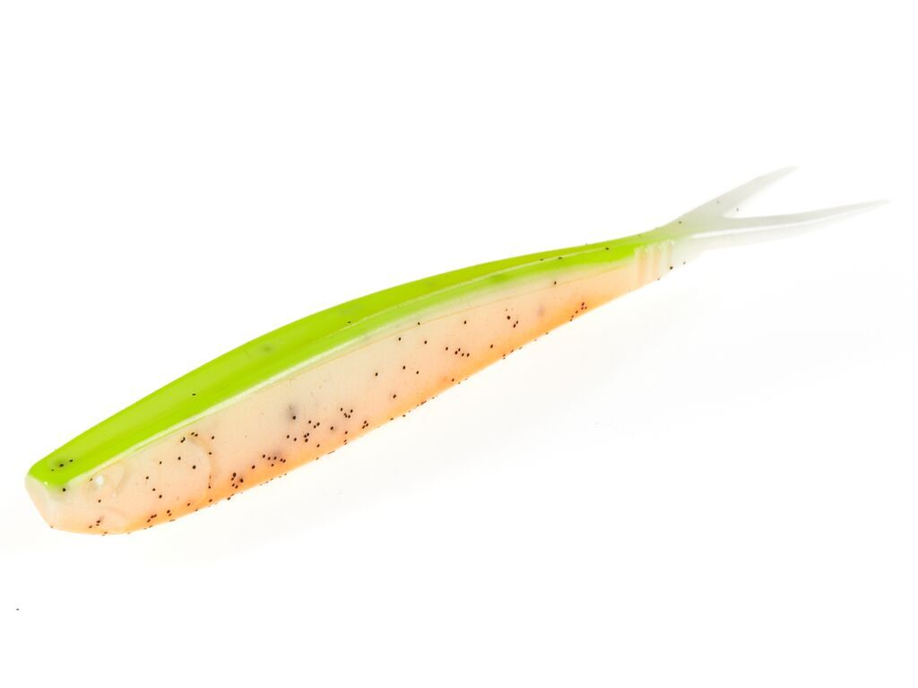 

Виброхвост LJ 3D Slick Shad-V 5" 12.7 см цвет 010 5 шт, Разноцветный;зеленый;бежевый, Slick Shad-V