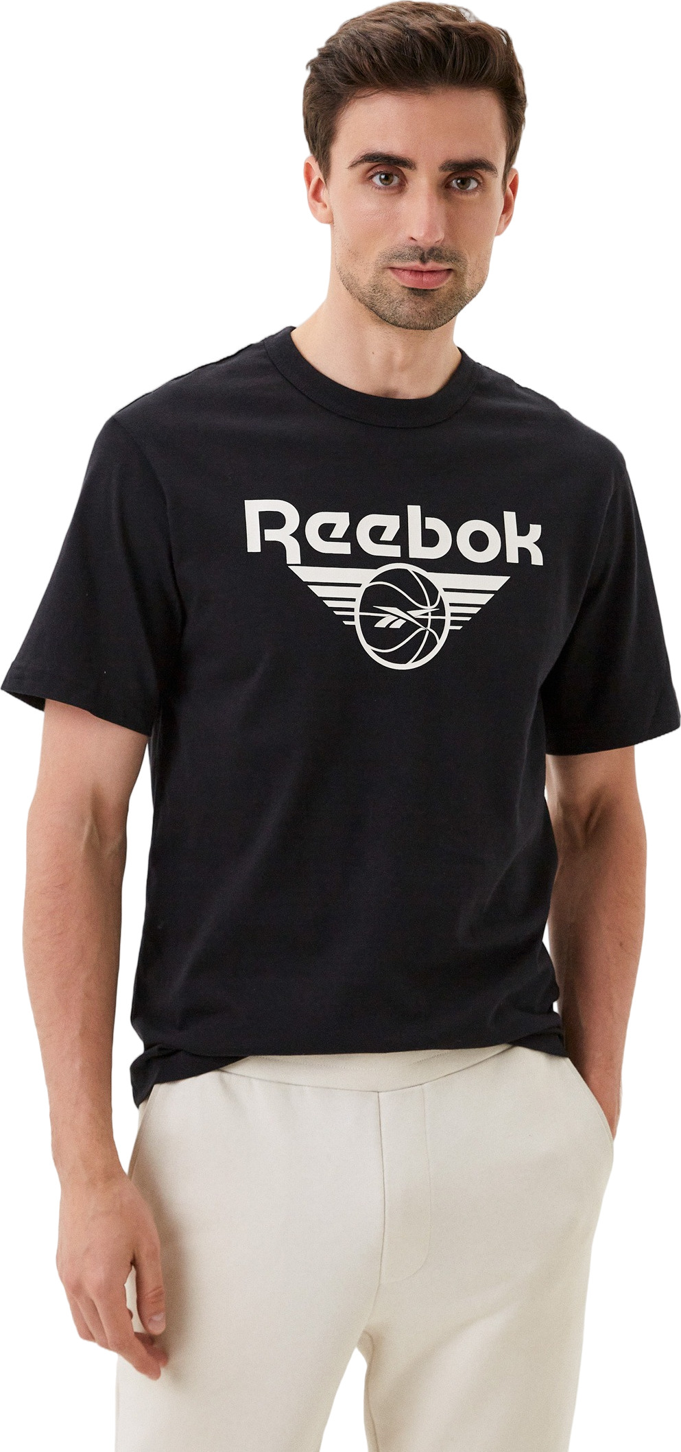 Футболка мужская Reebok 100068514 черная M