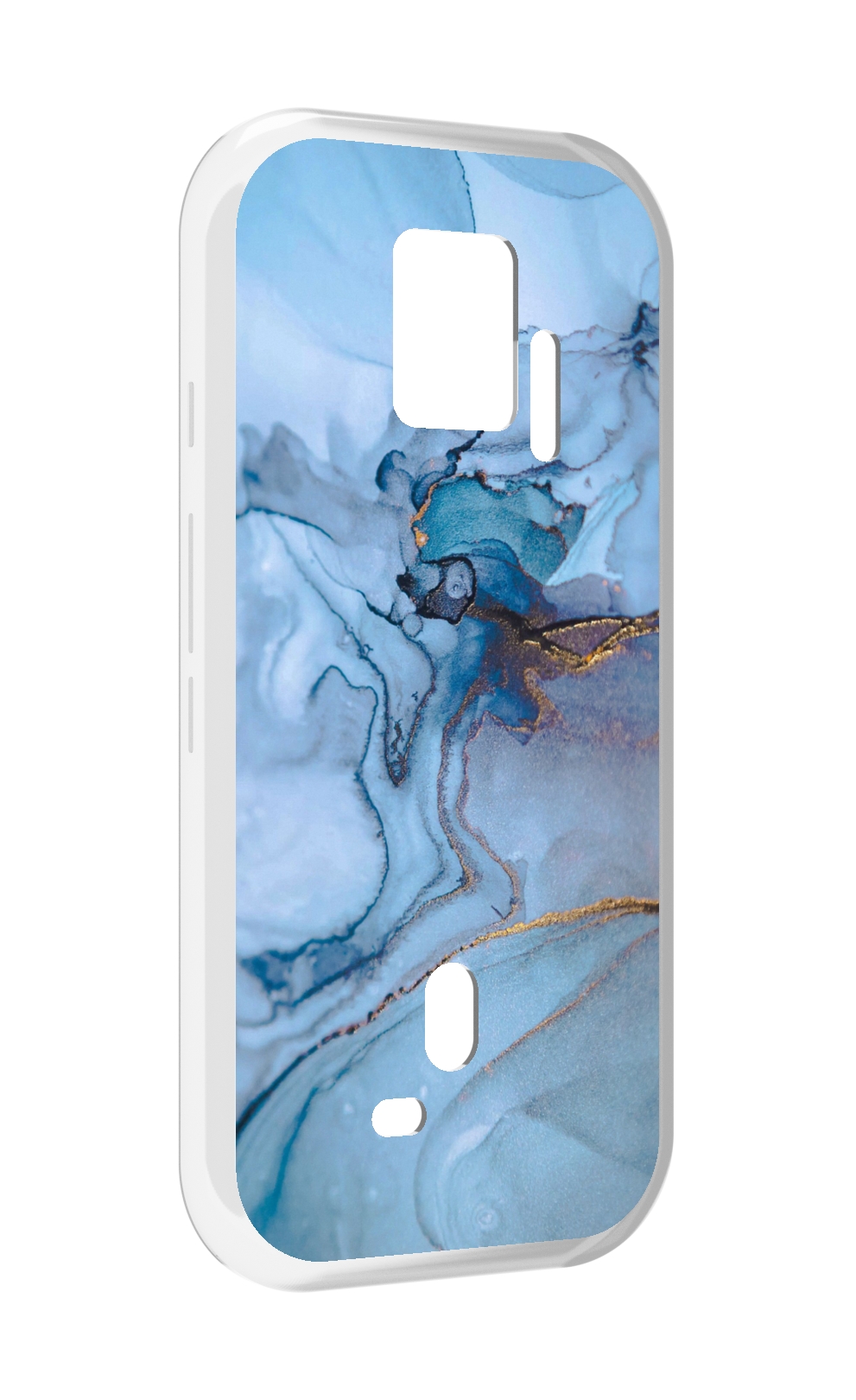 

Чехол MyPads голубой мрамор для ZTE Nubia Red Magic 7S Pro, Прозрачный, Tocco