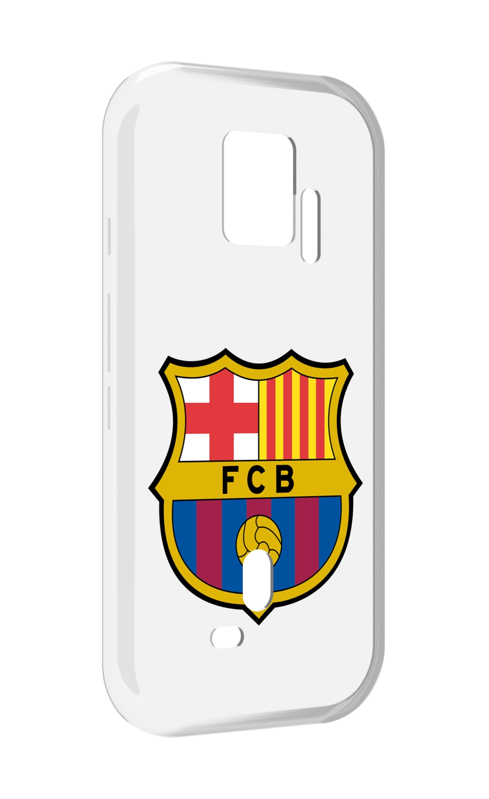 

Чехол MyPads ФК FCB Барселона для ZTE Nubia Red Magic 7S Pro, Прозрачный, Tocco