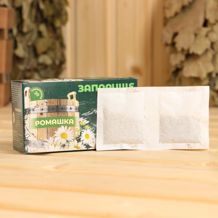 

Запарка банная травянная NoBrand Ромашка 20х1,5г