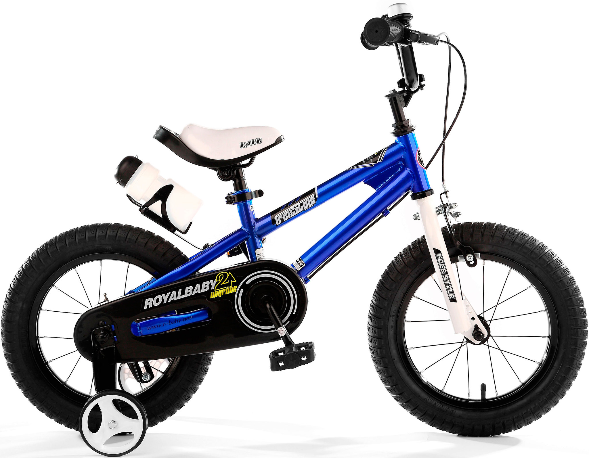 Велосипед Royal-baby детский Freestyle Steel 18, год 2020 цвет Синий