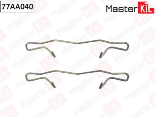 

Комплект установочный тормозных колодок FORD FOCUS II, TRANSIT 02-, MAZDA 3 BK 03- MASTERK