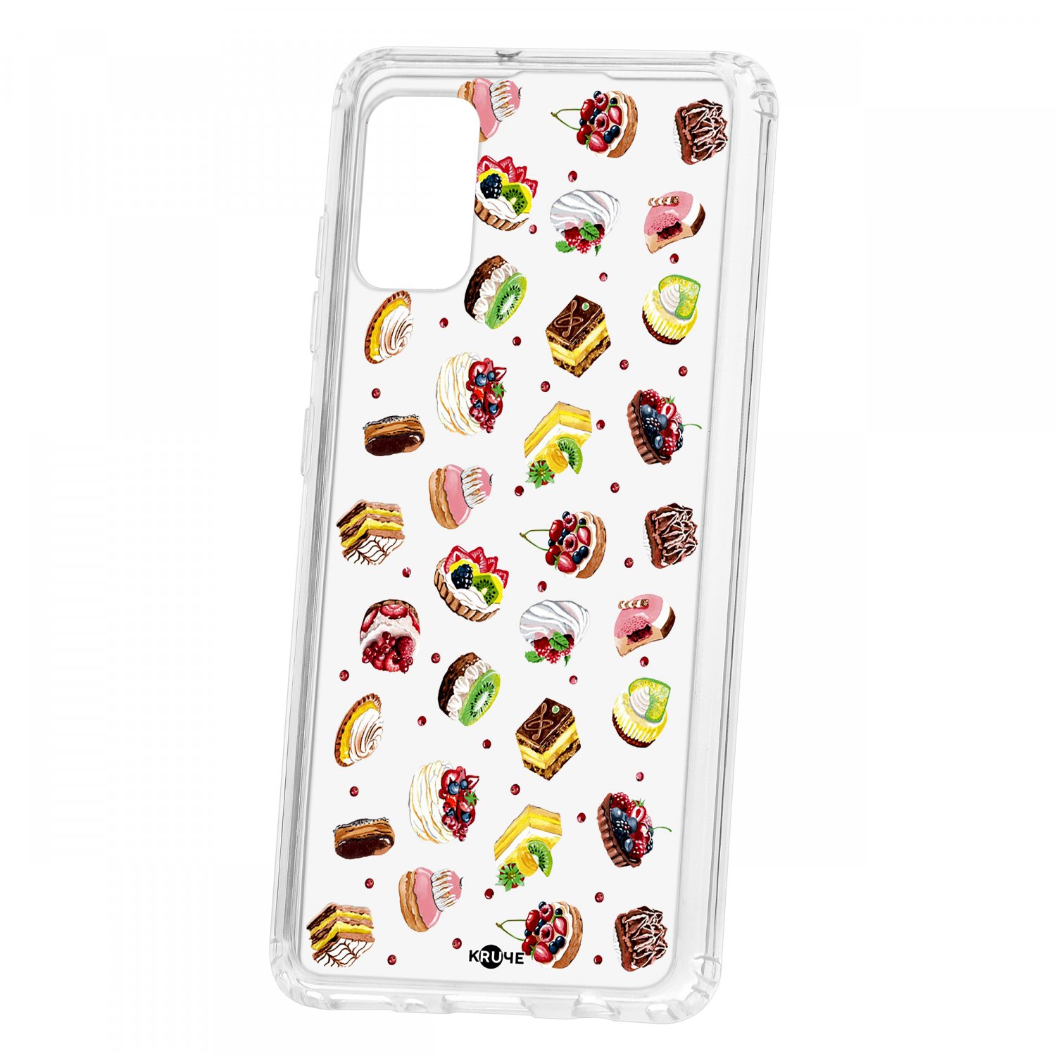 фото Чехол-накладка samsung galaxy a41 2019 kruche print cake кruче