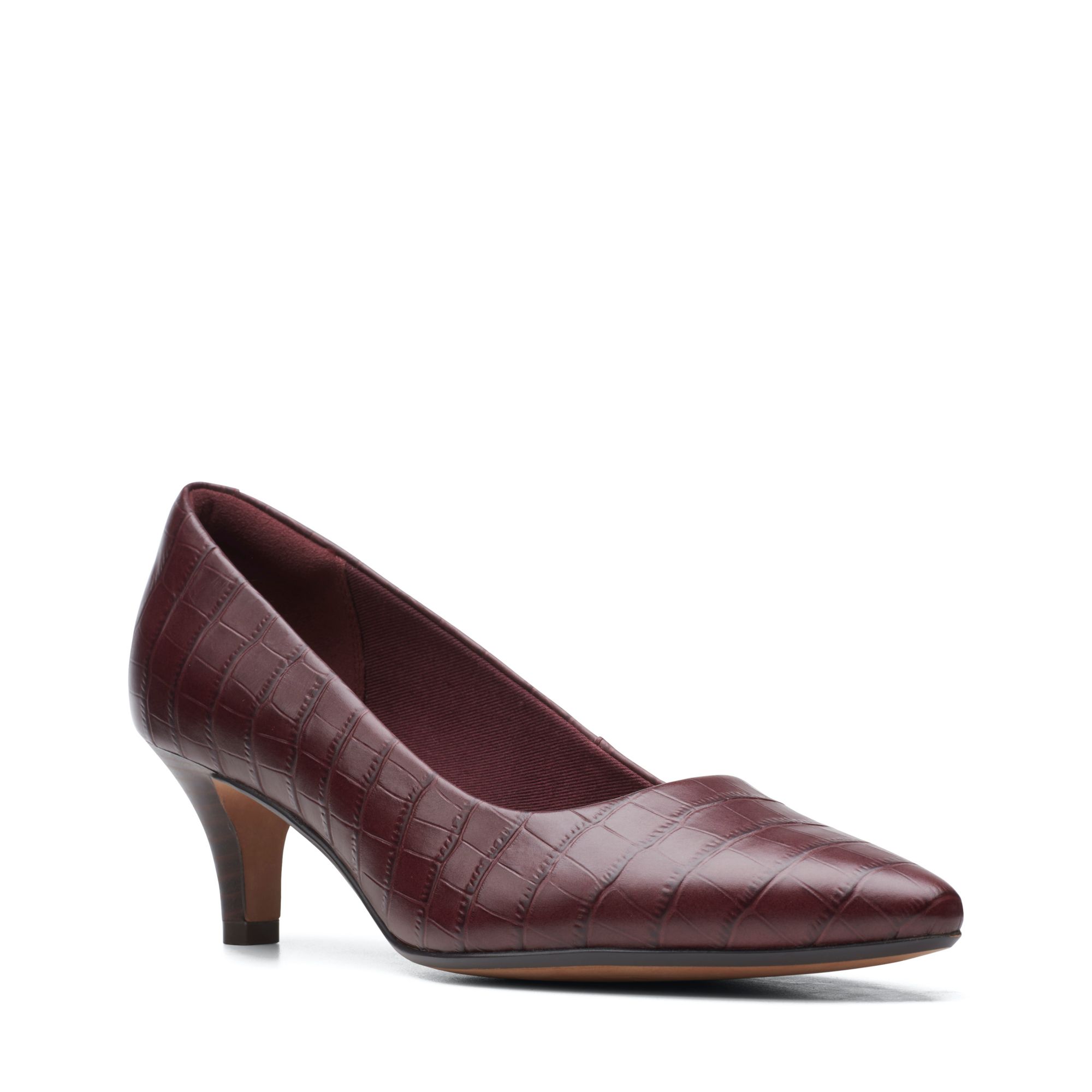 

Туфли женские Clarks Linvale Jerica 26150770 бордовые 39 EU, Linvale Jerica 26150770
